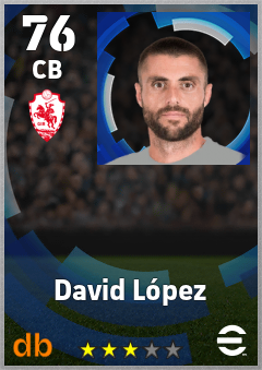 David López eFootball player card
