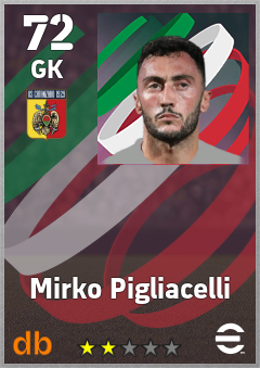 Mirko Pigliacelli eFootball player card