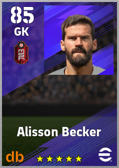 Alisson Becker eFootball player card