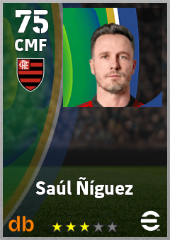 Saúl Ñíguez eFootball player card