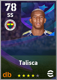 Talisca eFootball player card
