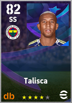 Talisca eFootball player card