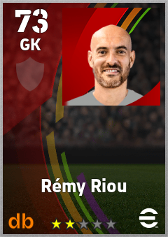 Rémy Riou — GK, OVR 73, MAX 73