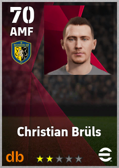 Christian Brüls — AMF, OVR 70, MAX 70