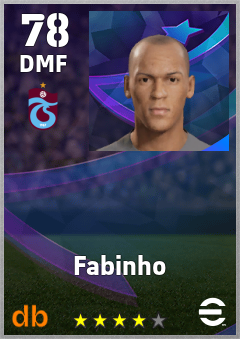 Fabinho — DMF, OVR 78, MAX 78