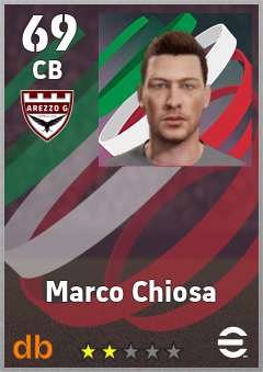 Marco Chiosa — CB, OVR 69, MAX 69