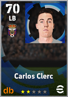 Carlos Clerc eFootball player card