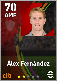 Álex Fernández eFootball player card
