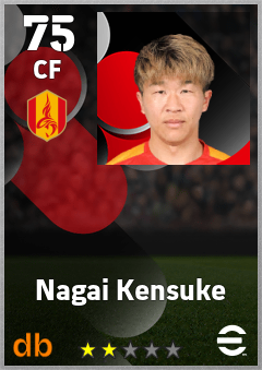 Nagai Kensuke eFootball player card