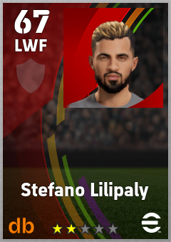 Stefano Lilipaly — LWF, OVR 67, MAX 67