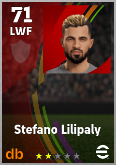 Stefano Lilipaly eFootball player card