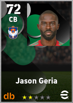 Jason Geria eFootball player card