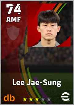Lee Jae-Sung eFootball player card