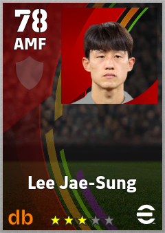 Lee Jae-Sung eFootball player card