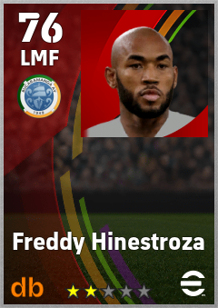Freddy Hinestroza eFootball player card