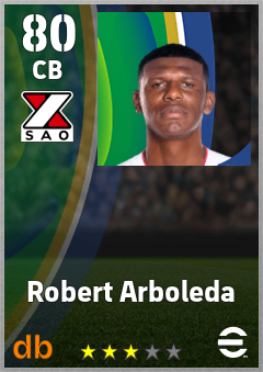 Robert Arboleda — CB, OVR 80, MAX 80