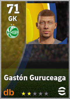 Gastón Guruceaga eFootball player card