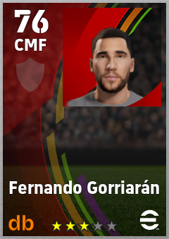 Fernando Gorriarán eFootball player card