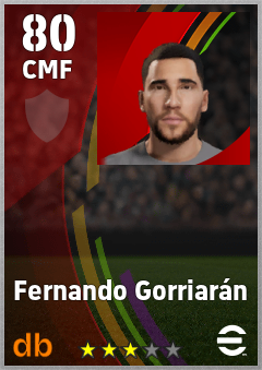 Fernando Gorriarán eFootball player card