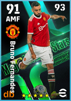 Bruno Fernandes eFootball player card