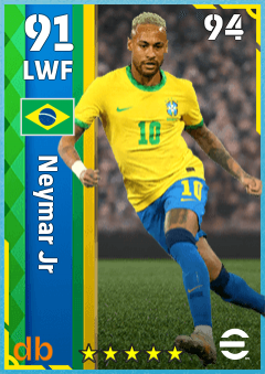 Neymar Jr eFootball player card