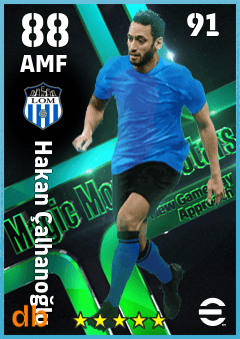 Hakan Çalhanoğlu eFootball player card