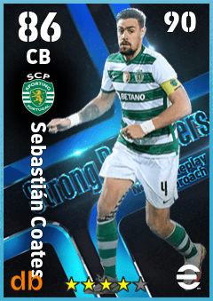 Sebastián Coates — CB, OVR 86, MAX 90