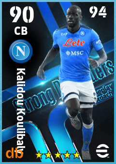 Kalidou Koulibaly — CB, OVR 90, MAX 94