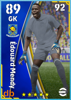 Édouard Mendy — GK, OVR 89, MAX 92