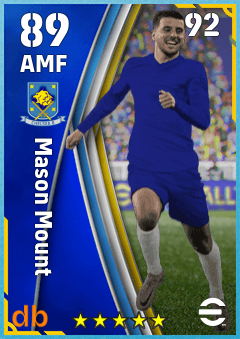 Mason Mount eFootball player card