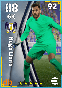 Hugo Lloris — GK, OVR 88, MAX 92