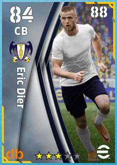 Eric Dier eFootball player card