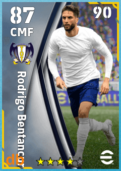Rodrigo Bentancur — CMF, OVR 87, MAX 90