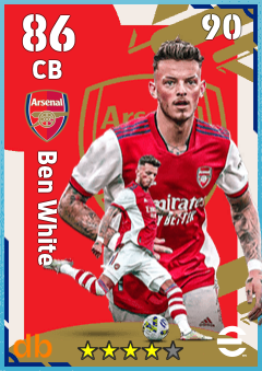 Ben White eFootball player card