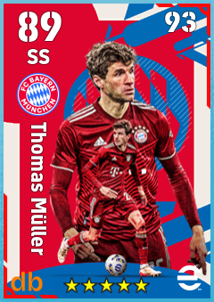 Thomas Müller — SS, OVR 89, MAX 93