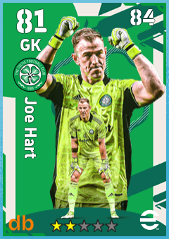 Joe Hart — GK, OVR 81, MAX 84