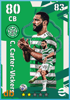 C. Carter-Vickers — CB, OVR 80, MAX 83