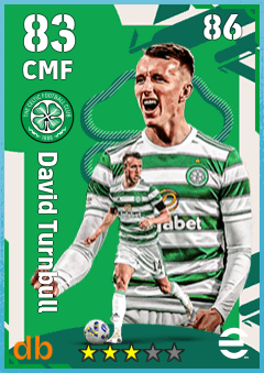 David Turnbull — CMF, OVR 83, MAX 86