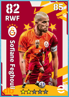 Sofiane Feghouli — RWF, OVR 82, MAX 85