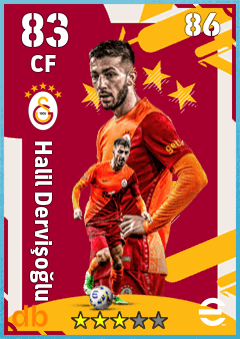 Halil Dervişoğlu eFootball player card