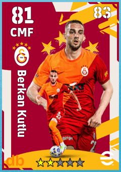 Berkan Kutlu — CMF, OVR 81, MAX 83