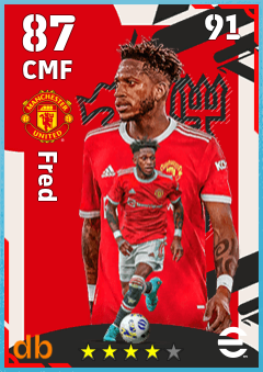 Fred — CMF, OVR 87, MAX 91
