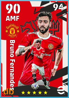 Bruno Fernandes eFootball player card