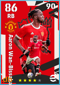 Aaron Wan-Bissaka — RB, OVR 86, MAX 90