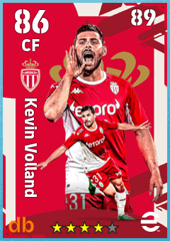 Kevin Volland — CF, OVR 86, MAX 89