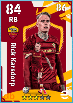 Rick Karsdorp — RB, OVR 84, MAX 86