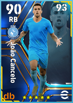 João Cancelo — RB, OVR 90, MAX 93