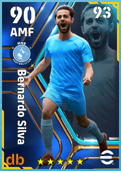 Bernardo Silva — AMF, OVR 90, MAX 93