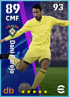 Dani Parejo — CMF, OVR 89, MAX 93