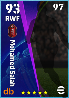 Mohamed Salah — RWF, OVR 93, MAX 97